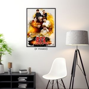 BTS Poster Bangtan Boys Wall Art Print (18x24)